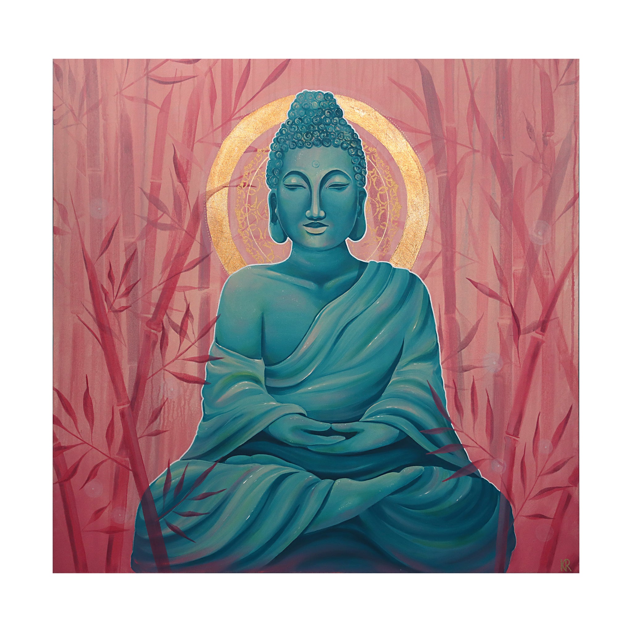 Meditate 10"x10" Fine Art Print